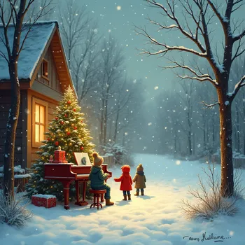 Snowy Christmas Jazz Waltz