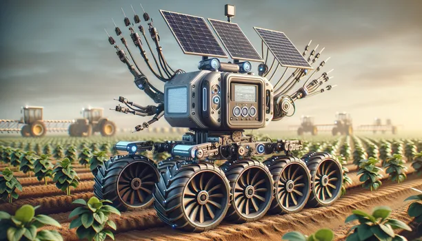 Solar-Powered Agricultural Robot