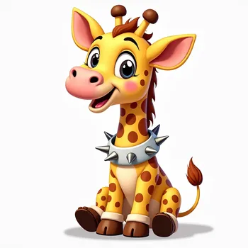 Sophisticated Spiky Giraffe