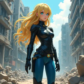 Space Valkyrie in Ruins