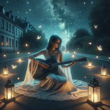 Starlit Serenade Guitarist