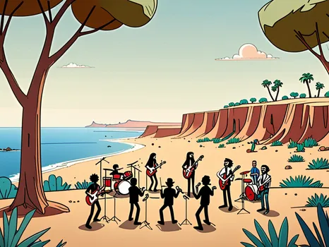 Steampunk Animal Band at Sunset Island