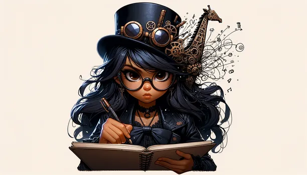 Steampunk Sketching Elysia