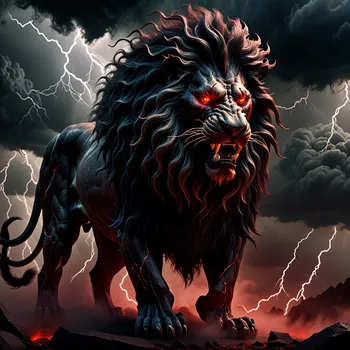 Stormborn Shadow Lion