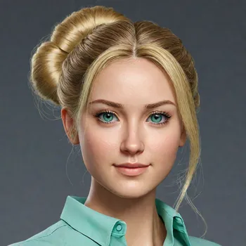 Stunning Blonde AI Avatar