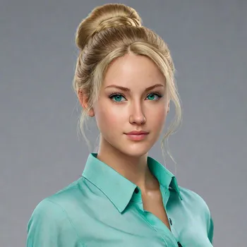 Stunning Blonde AI Avatar