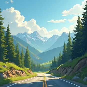 Sunlit Switchbacks