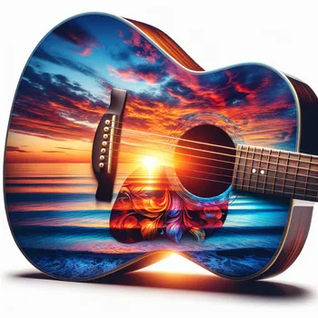 Sunset Guitar