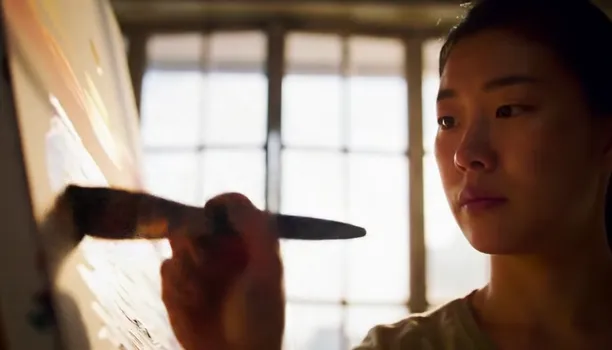 Sunset Masterpiece Creation