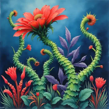 Surreal Florascape