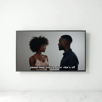 TV Conversation with Subtitles