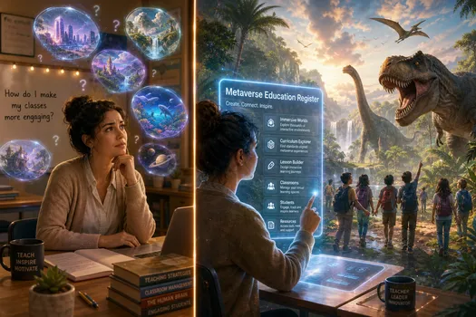 Teacher's Metaverse Classroom Vision