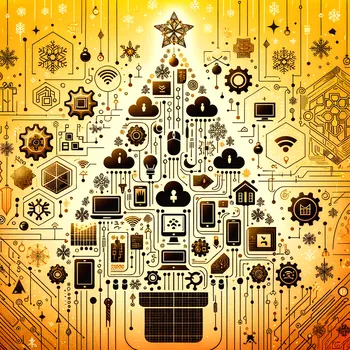 Techno Christmas Tree