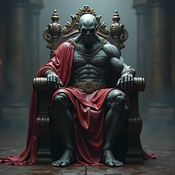 Terrifying Player on Throne