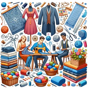 Textile Fashion Display