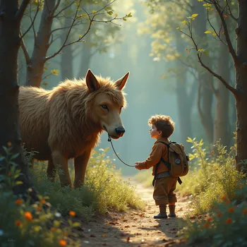 The Boy and His Wild Companion