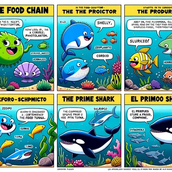 The Ocean's Food Chain Adventure