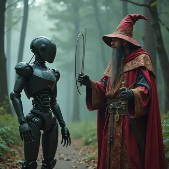 The Wizard and His Robot