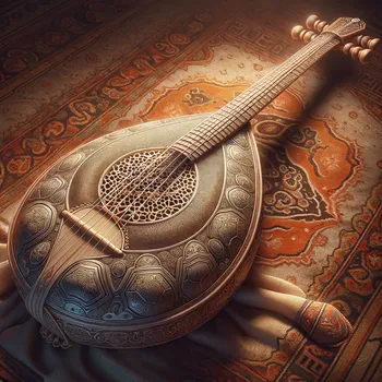 Traditional Turkish Bağlama Saz