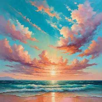 Turquoise Ocean Symphony