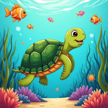 Turtle's Coral Reef Party