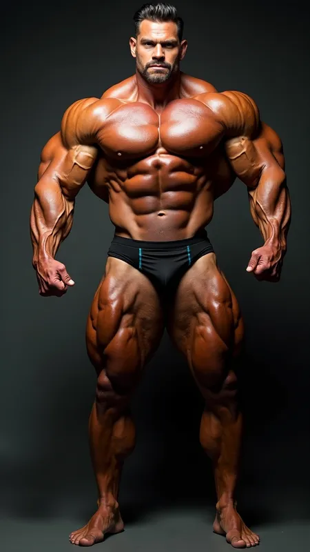 Ultimate Bodybuilder in Peak Form - Tangra AI Image Generator