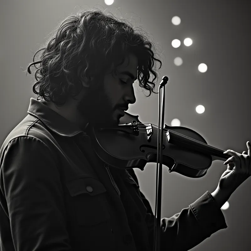 Urban Serenade - A soulful, emotional hip-hop instrumental boombap track. Includes a resonant violin, deep 808 bass, heartfelt rapping, and smooth vocalist vocals at a steady 96bpm. - hip-hop, emotional, soulful