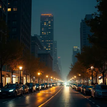 Urban Street Nighttime