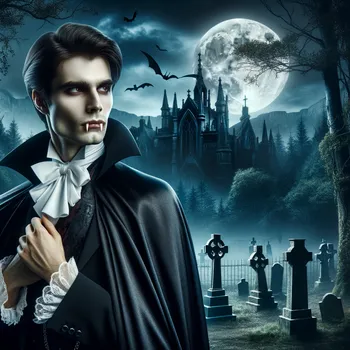 Vampire's Gothic Gaze