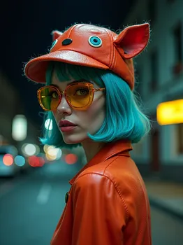 Vibrant '60s Vogue Fantasy