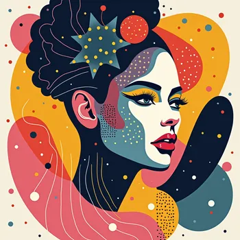 Vibrant Abstract Geometric Art