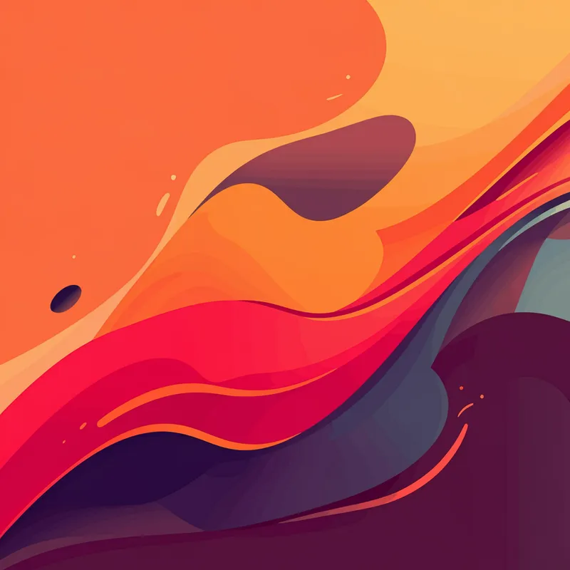 Vibrant Abstract Geometric Art - Create a stunning graphic with a vibrant color palette and abstract shapes, featuring a mix of geometric patterns and flowing lines. - AI image generated with Imagen 3