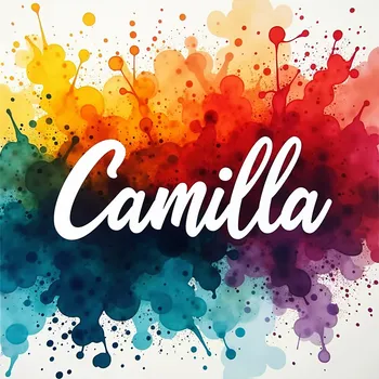 Vibrant Calligraphic Camilla