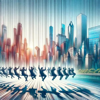 Vibrant Cityscape Chorus