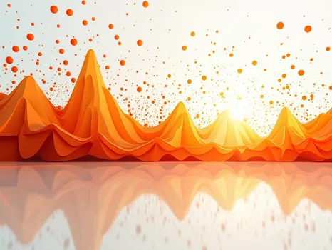 Vibrant Orange Display