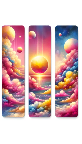 Vibrant Sunrise Bookmarks