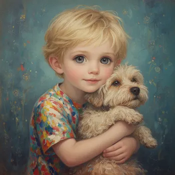 Vintage Innocence Portrait