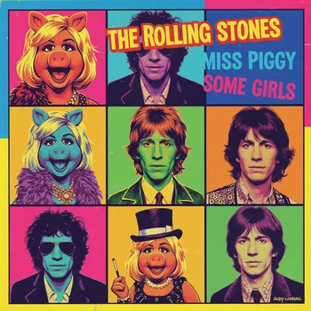 Warhol's Take on Stones & Miss Piggy