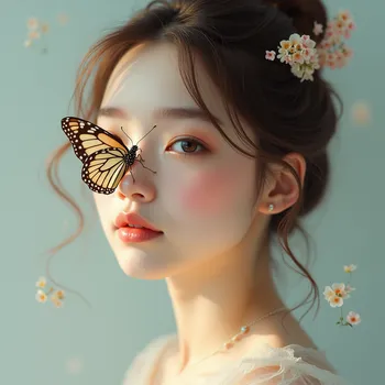 Whimsical Portrait Moment