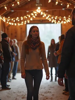 Winter Sweet Sixteen in a Barn