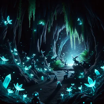 Yeep Hide and Seek in a Mystical Cave