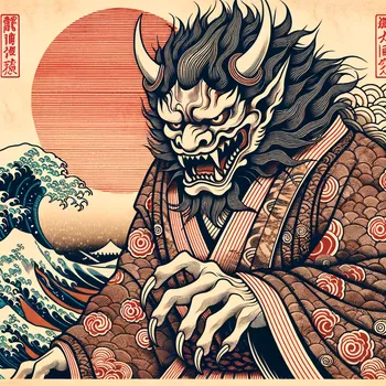 Yokai Ukiyo-e Demon Art