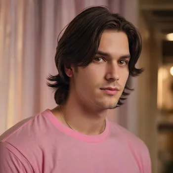 Young Man with Dangling Earring