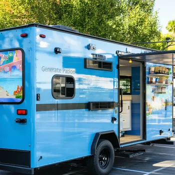 generate a mobile recreation van for the