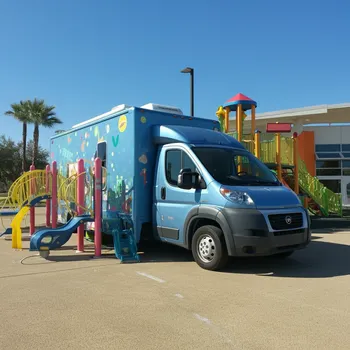 generate a mobile recreation van for the