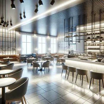 out modern restaurant 