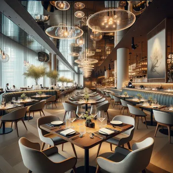 out modern restaurant 