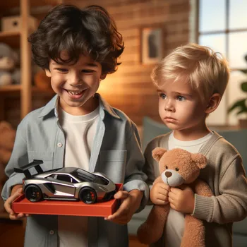 two young brothers where one i